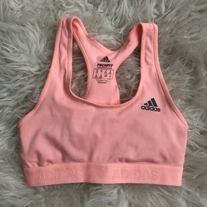 Adidas Techfit Sports Bra Pink Xs